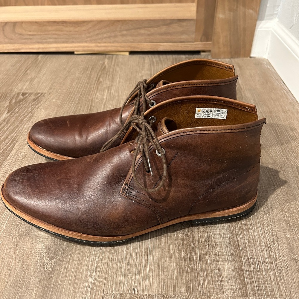 Timberland Wodehouse 75509 Soft Brown Leather Chukka Boots - Picture 2 of 6